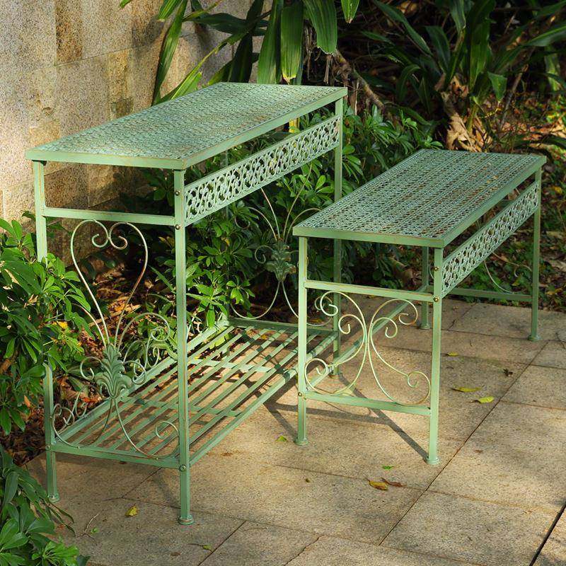 美户外露台铁艺花架阳台复古多层置物架庭FGC-066式院盆花架地落,鲜花速递/花卉仿真/绿植园艺,花架,淘宝优惠券,粉丝福利购,淘宝优惠卷