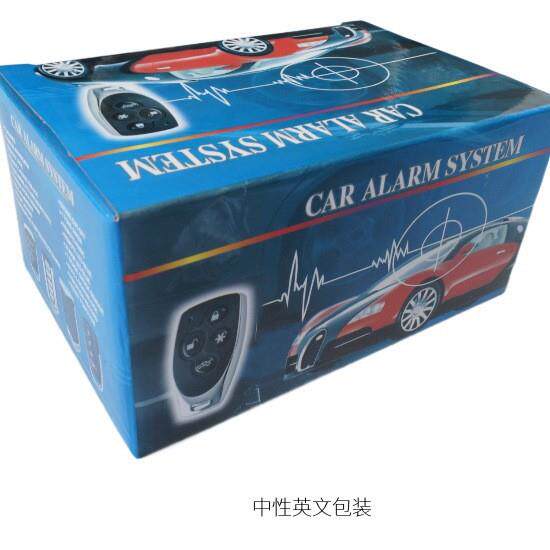 ralarm防12V汽车防盗警报器车载抢熄XUU火报a警装置英文包c装/西