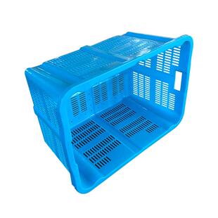 蔬菜箩快递塑料周转箩镂空880加厚特纳大筐号塑框仓库整ATU理胶收