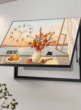 电表箱装画饰轻奢感遮挡2250新带款钟表万年历电闸TLV箱电箱雯沃