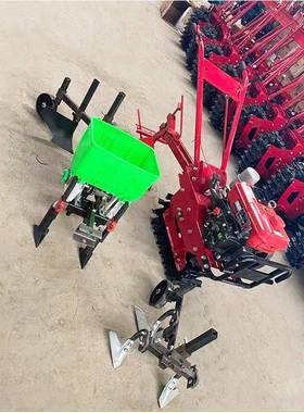 17风冷链柴油轨3出耘耕机口ARN木箱手推多功能微耕机犁地除草气死