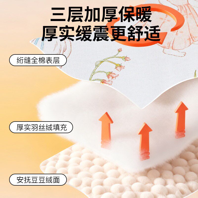 婴儿车垫子宝宝j推车坐垫四季通用软垫配件安全座椅遛娃神器躺靠