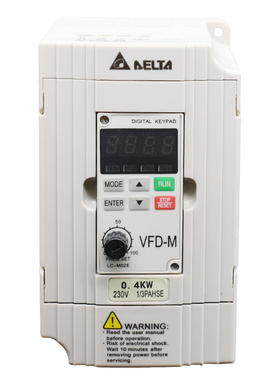 台达变频器VFD-M1.5/0.75/2.w2/3.7/7.5/5.5KW三相380v电机220调