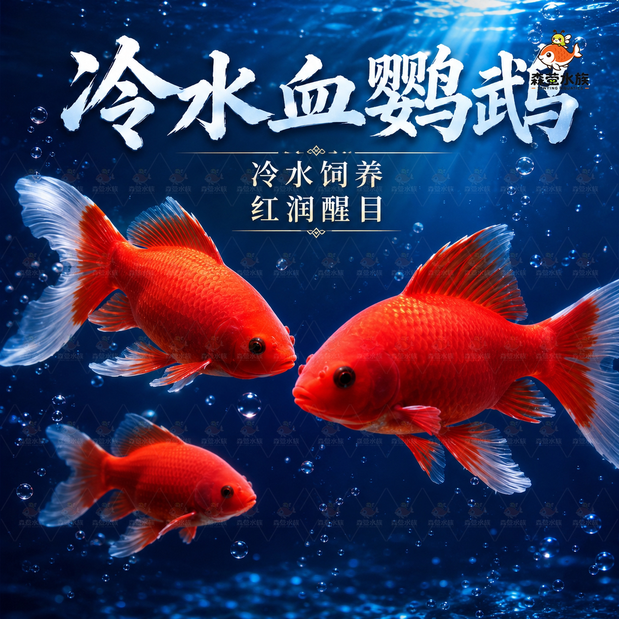 冷水鹦鹉鱼淡水鱼好养易活发财鱼锦鲤活体金鱼草金苗冷水观赏鱼