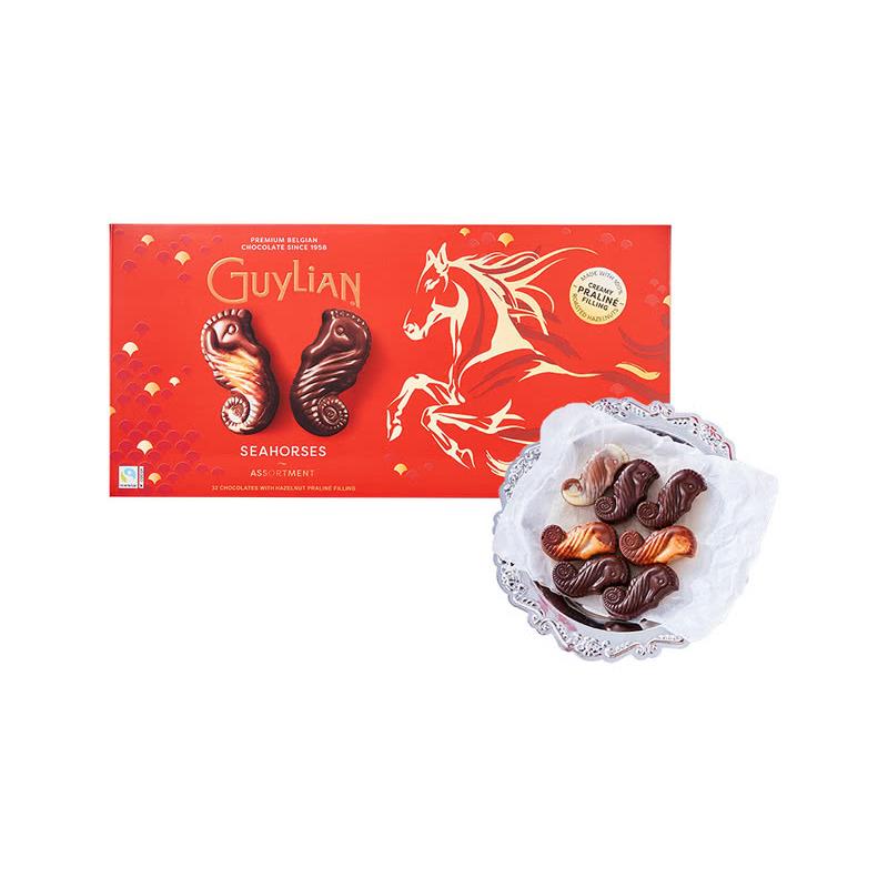 山姆会员店代购Guylian 比利时进口吉利莲海马行什锦巧克力333g