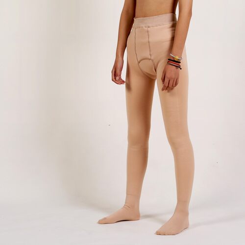 男士秋冬季光腿神k器丝袜加厚加绒保暖连裤袜加大紧身开口打底裤