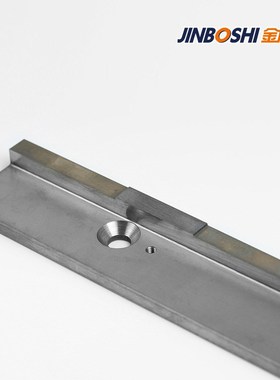 钨钢长条带沉孔 规格522mm长 高硬度耐磨零件 挡板车刀