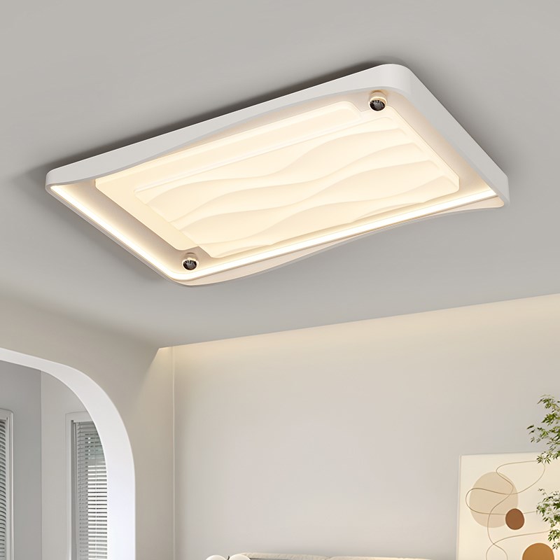 网红现代新款简约主卧室灯具北欧轻奢大气房间客厅书房led吸顶灯