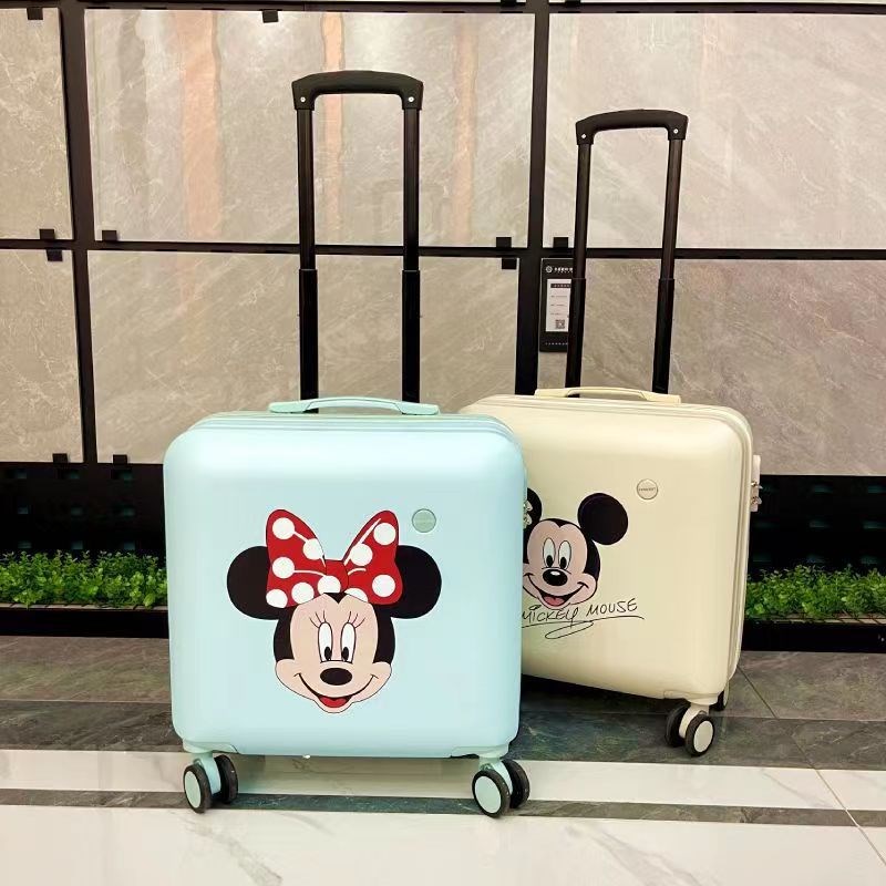 卡通创意登机箱18寸行李箱儿童小学生旅行箱轻便静音轮可坐拉杆箱