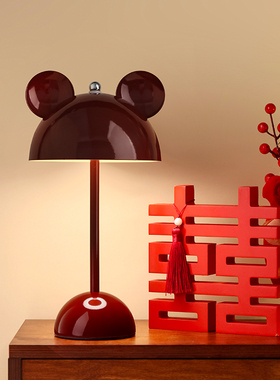 可爱长明灯婚房布置装饰床头陪嫁灯摆件结婚订婚礼物送新人闺蜜