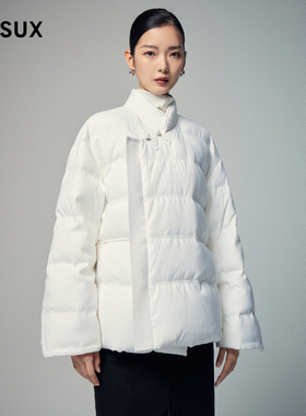 MESUX米岫冬季新品时尚设计旗袍式羽绒服女MLWUL511