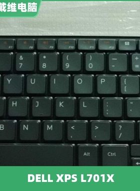 戴尔Dell XPS L701X全新原装笔记本内置键盘 黑色英文键盘 6DJJC