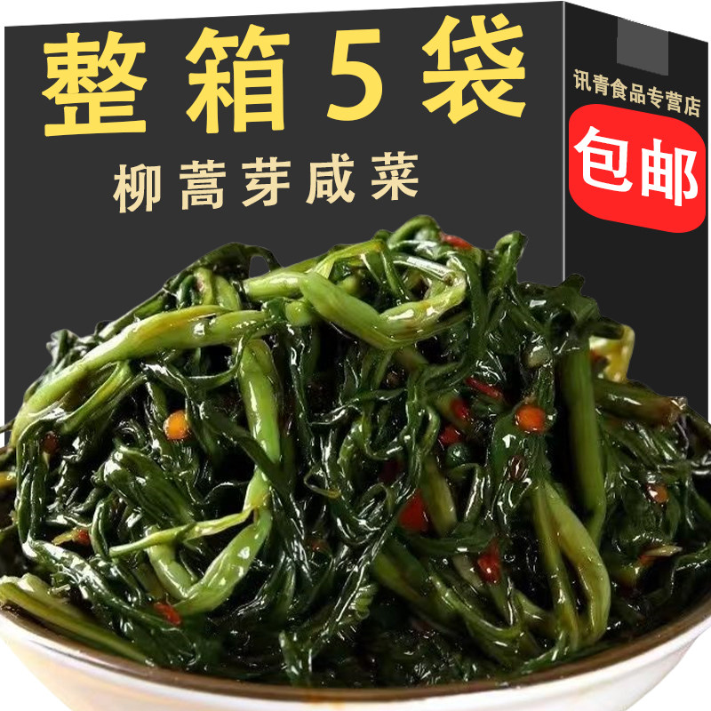 东北特色柳蒿芽咸菜泡菜拌菜酱腌菜朝鲜族延边风味下饭菜营养美味