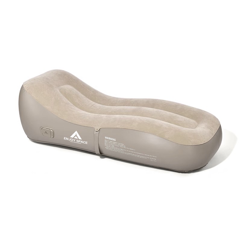 充气沙发床垫户外野餐全自动沙滩贵妃椅防水露营郊游便携草坪躺椅