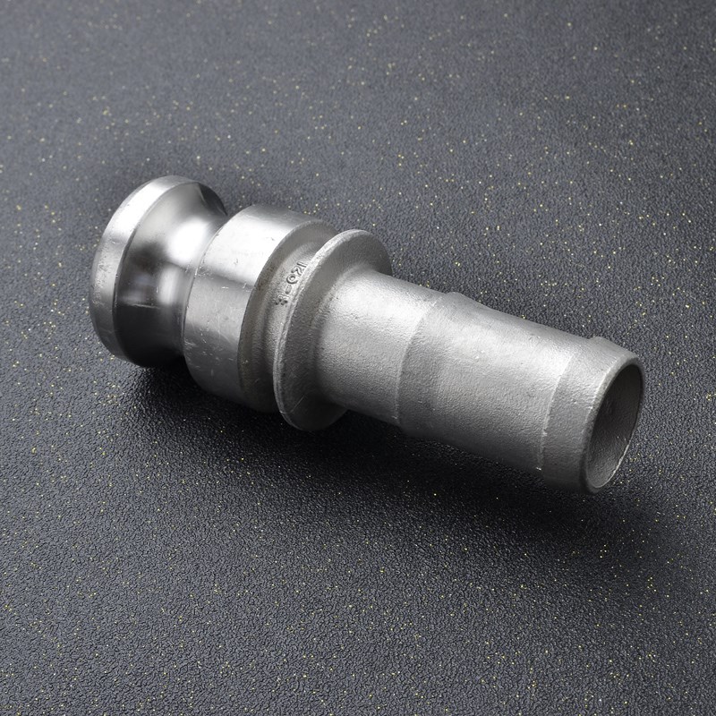 304 /316L不锈钢快速接头E型卡接E型皮管插管公头软管宝塔4分6分