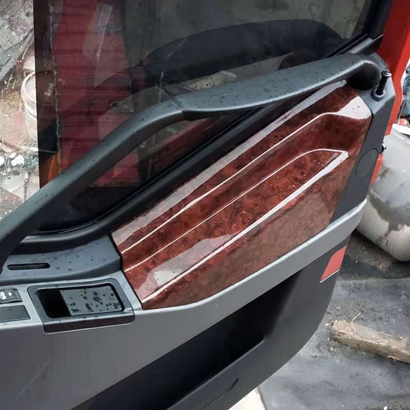 解放J6专用门板J6PJH6J6L红色车门内饰装饰改装按键组合开关面板