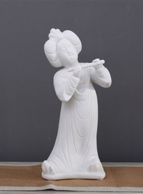 新中式风格 人物摆件 家具饰品 仕女饰品摆设 博古架摆件