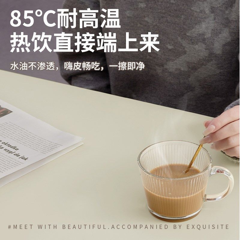 鼠标垫超大号办公室电脑桌面桌布加厚免洗防油防水可擦定制可裁剪