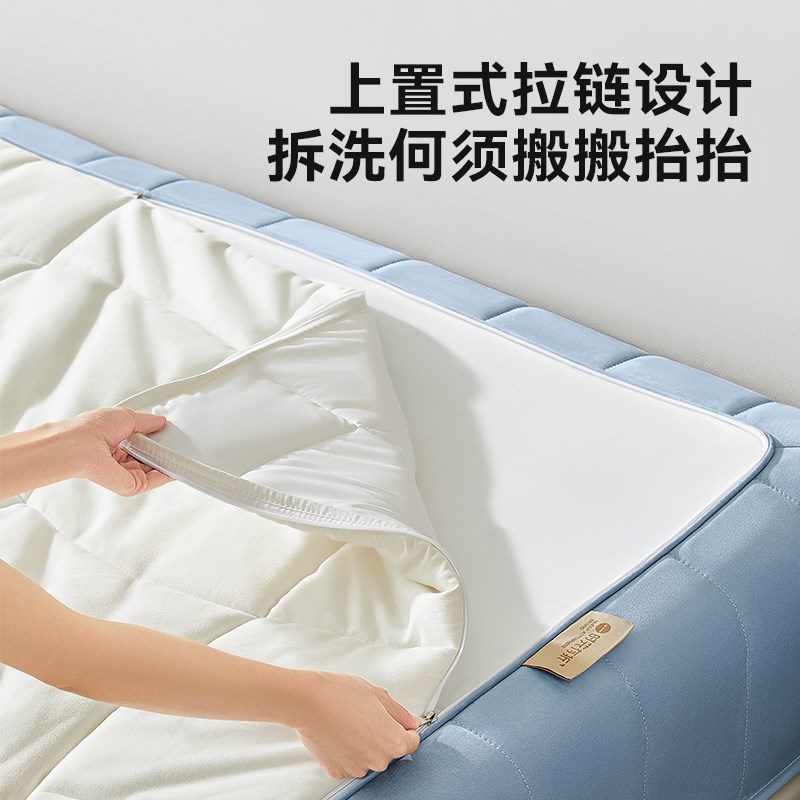 时光存折云朵床垫独立袋装弹簧垫分区软硬适中可拆洗透气席梦思