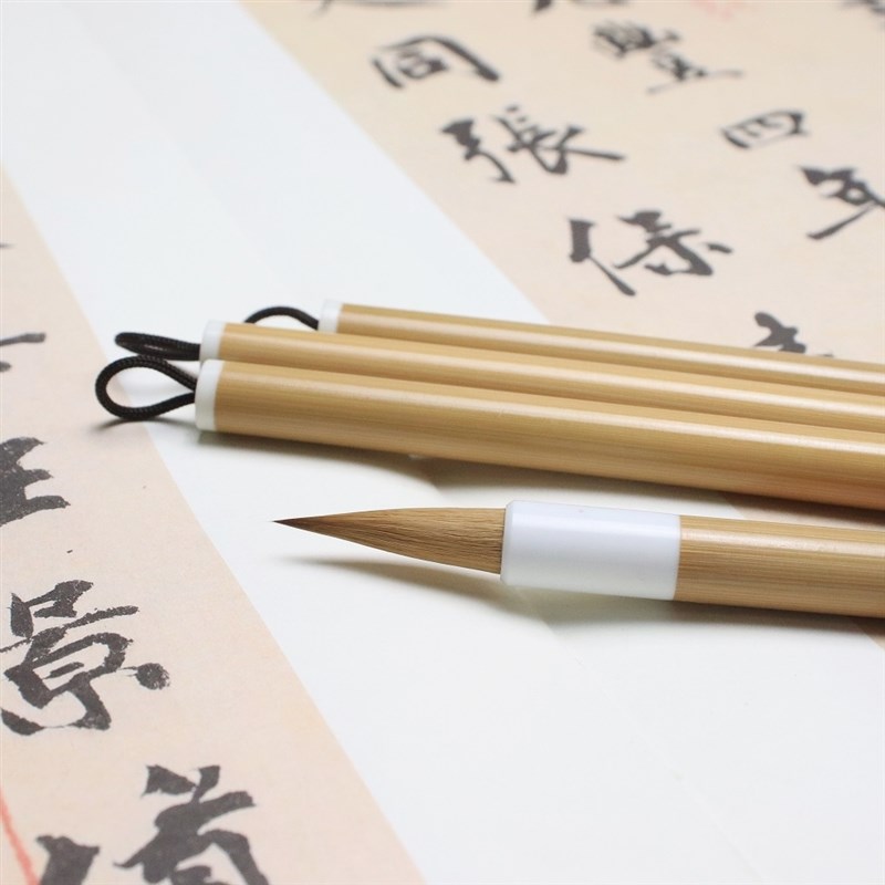 翰韵轩狼毫手札毛笔古法制二王行书楷书隶书专业书法用笔纯狼毫