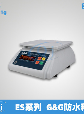 双杰G&G E6KS 6kg/1g防水电子秤海产品称重秤6kg1g电子天平防水称