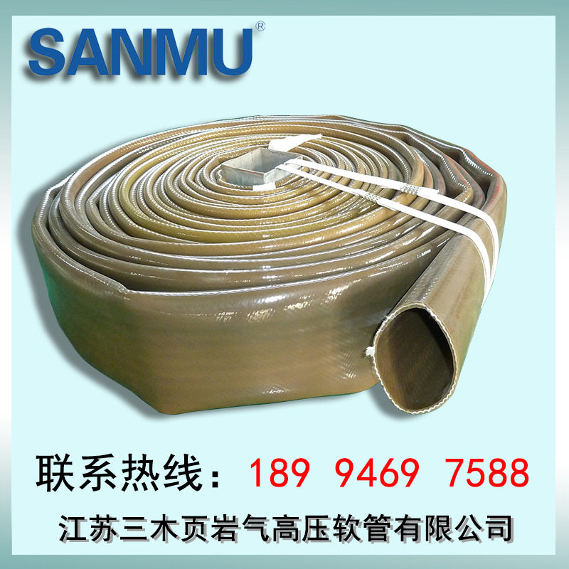 批发大口径聚氨酯软管芳纶编织层工作压力 1.0Mpa4寸聚氨酯软管