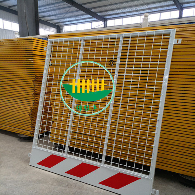 建筑施工防护栏网杆 锌钢护栏 工地护栏网 厂家批发