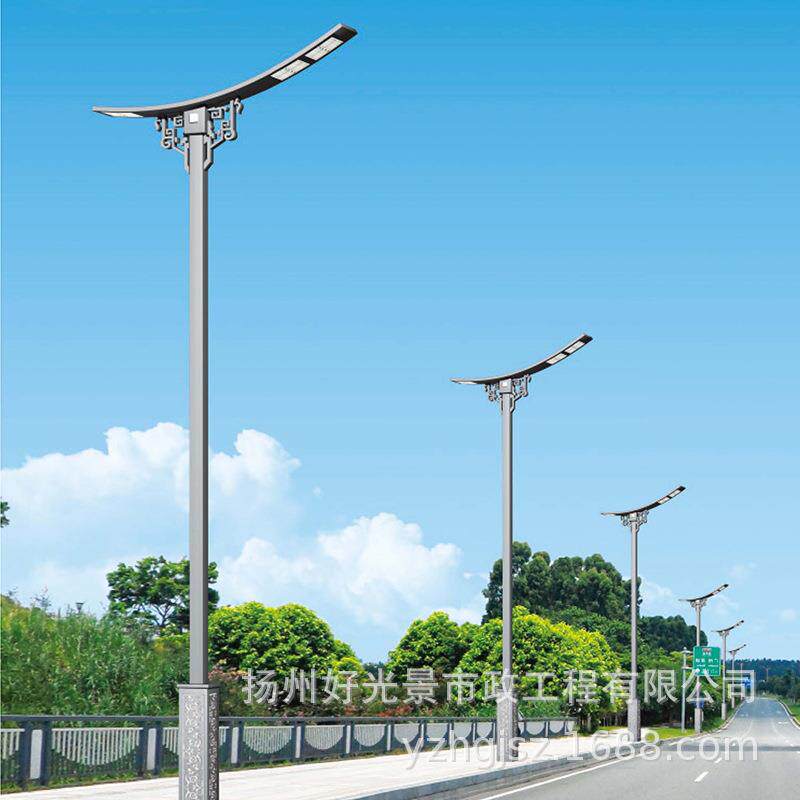 5米6米灯杆LED户外双臂单臂路灯LED路灯城市建设路灯道路