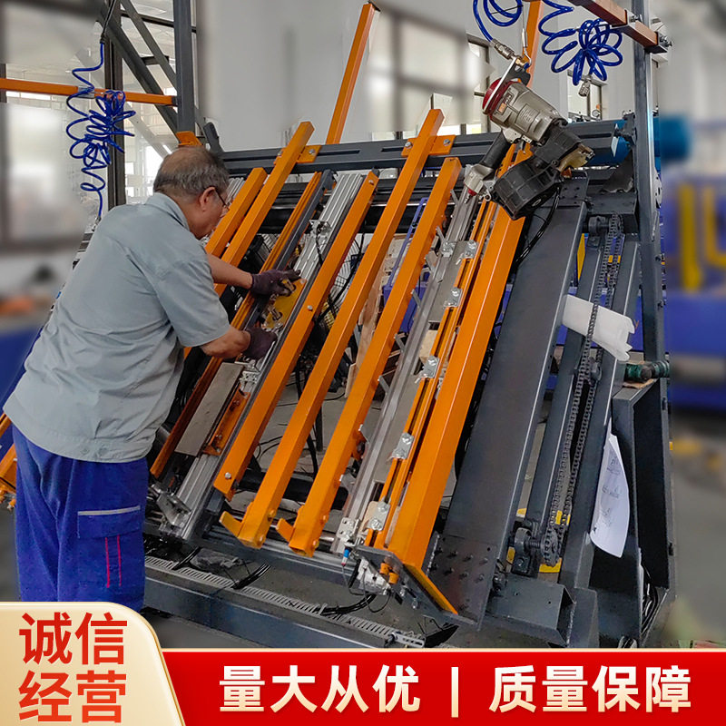 半自动木托盘打钉机，木托盘工作操作台，博业机械