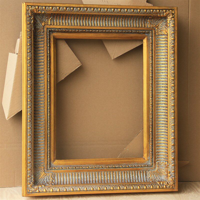 欧式实木油画框外框装裱仿古金复古画框相框定制宽11cm厚5.8cm