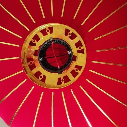 春节新年大红植绒灯笼大门阳台大号防水户外无字广告灯笼定制印字