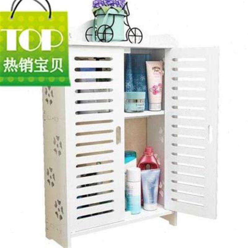 家用墙上客厅卫生间置物壁挂柜日式吊柜中国风柜子收纳架厕所简0