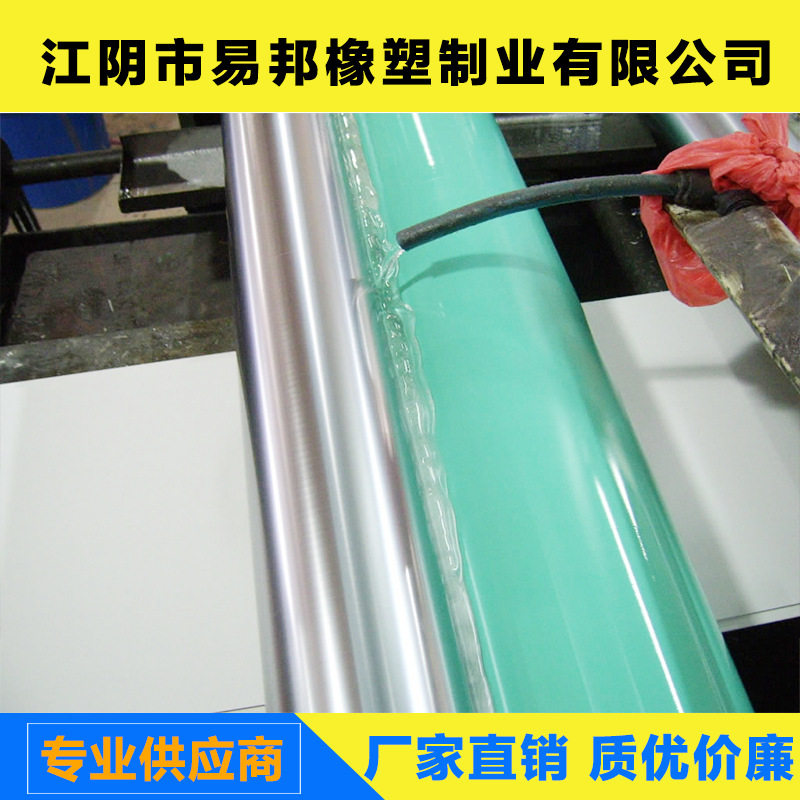 江苏江阴易邦公司按图定制各类机械设备橡胶辊镀铬镀锌钢辊动平衡