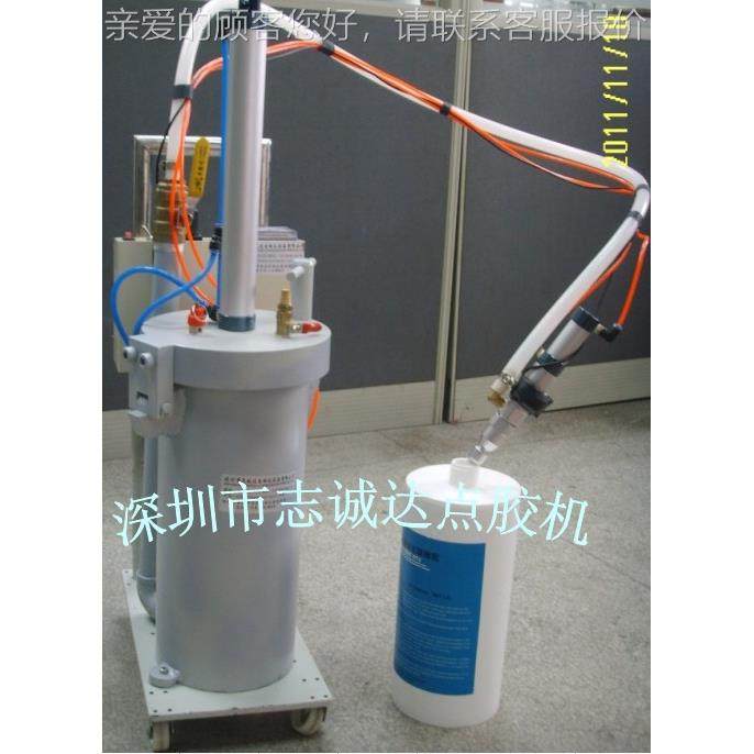 供应2.6升硅胶点胶机 2600L桶点胶机 2600L桶自动检测点胶机