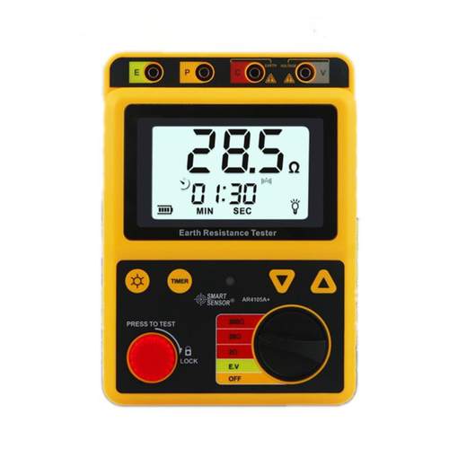 接地电阻测试仪AR4105A+/B数字接地摇表ST4105A/B