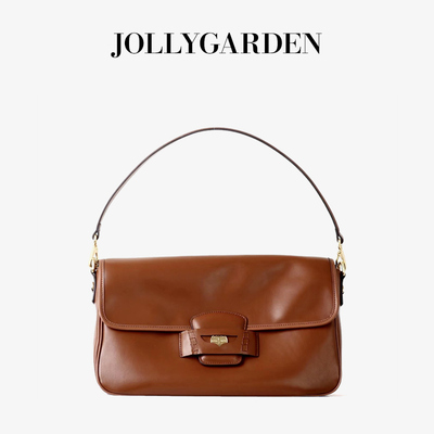 真皮简约小方包法棍包