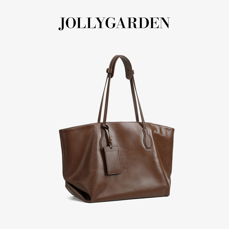 托特包植鞣牛皮手提单肩通勤外出