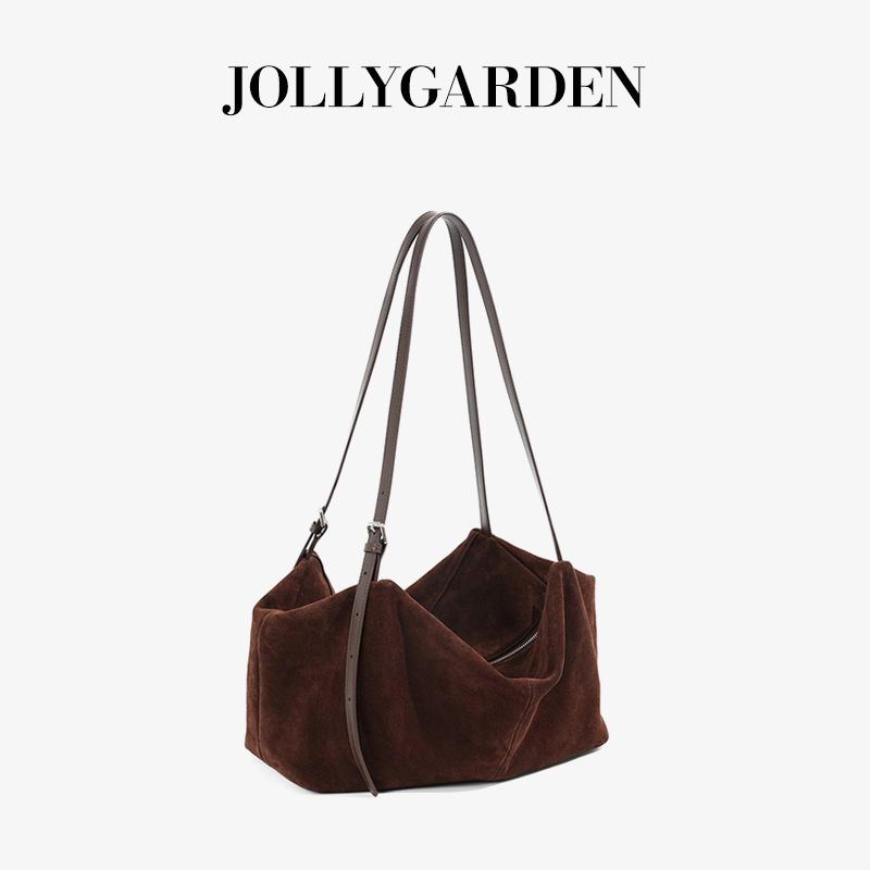 秋冬托特包枕头包麂皮大容量通勤