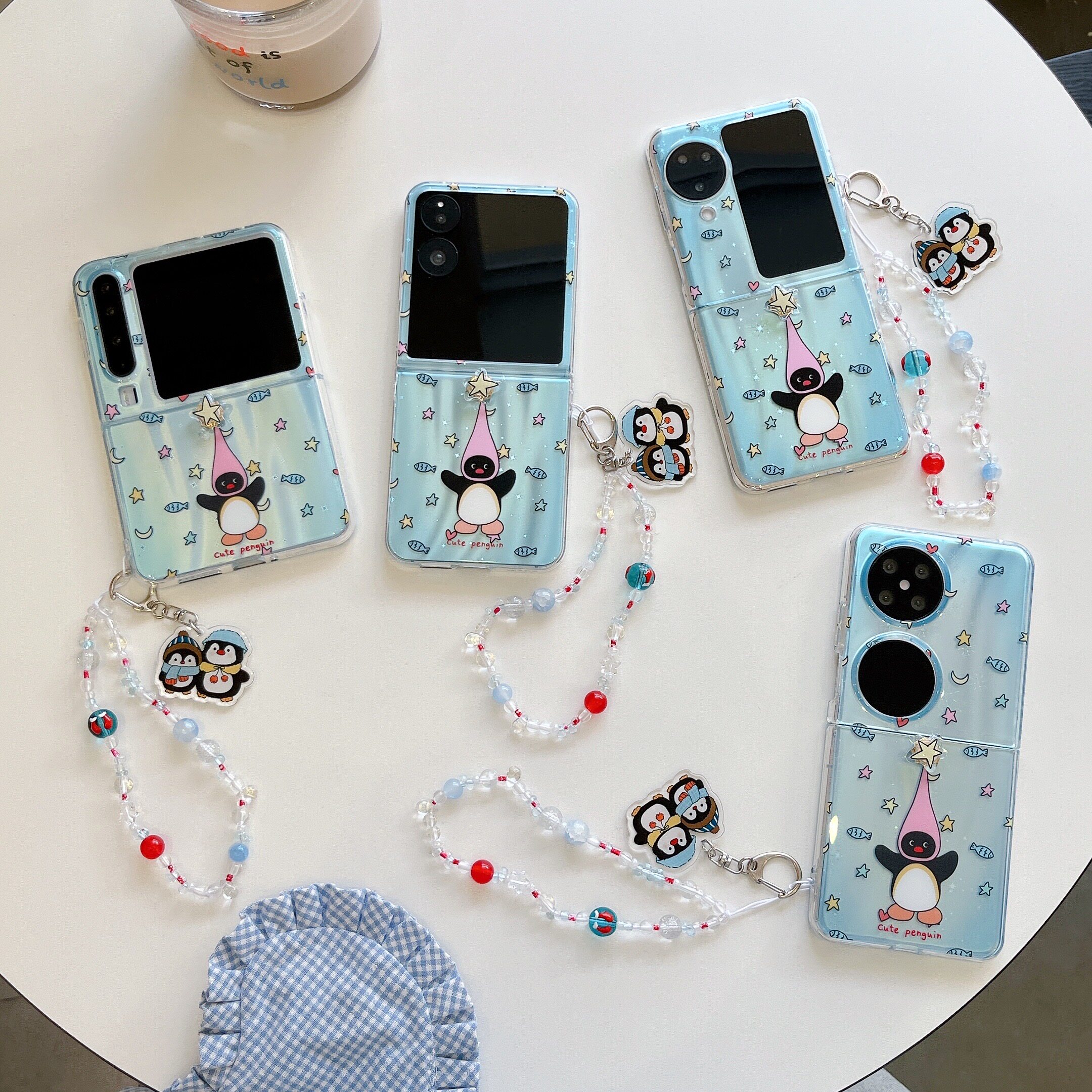 新款适用华为PuraX折叠带支架手链手机壳华为pocket2全包OPPOFindN3Flip防摔MagicVFlip/小米MIXflip2保护