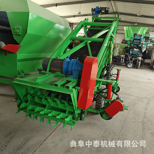 横向可移动四米挖草机 电动高空抓草取料机 截面平整自走式扒草车