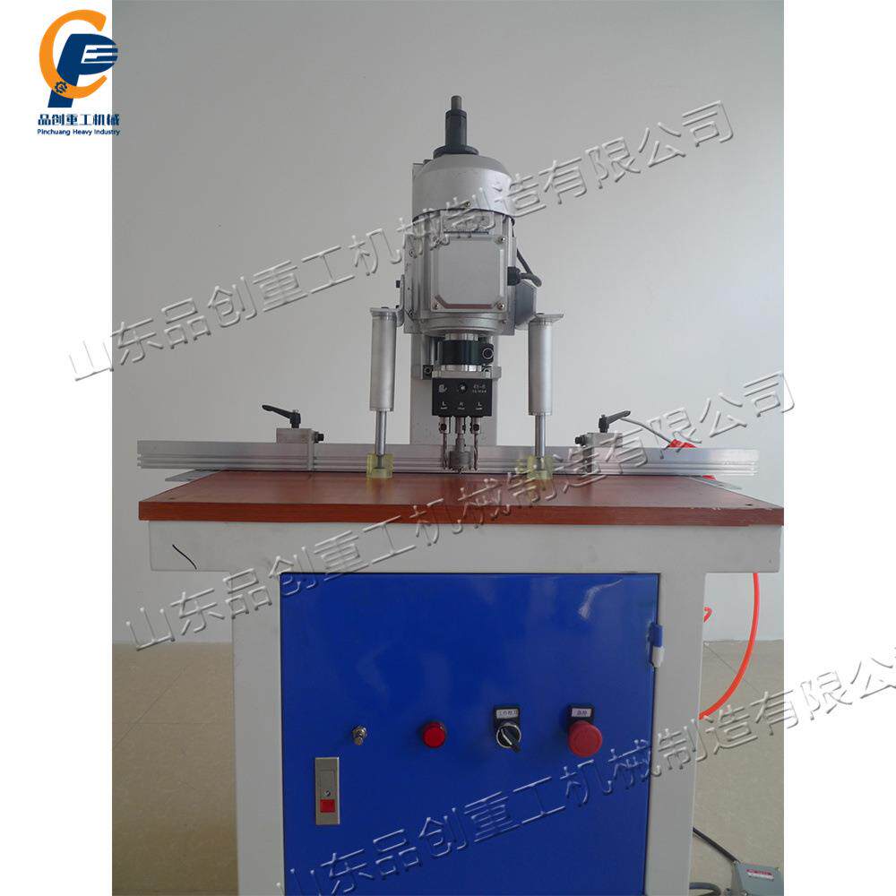 板式家具钻孔开孔设备小型衣柜门垂直钻机一次成型单头铰链钻