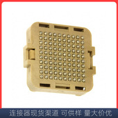 Amphenol安费诺矩形连接器84512 板对板镀金表面贴装 102LF 夹层式