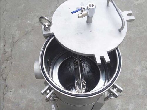 20T单袋过滤器 40T多袋不锈钢过滤器 袋式过滤机厂家