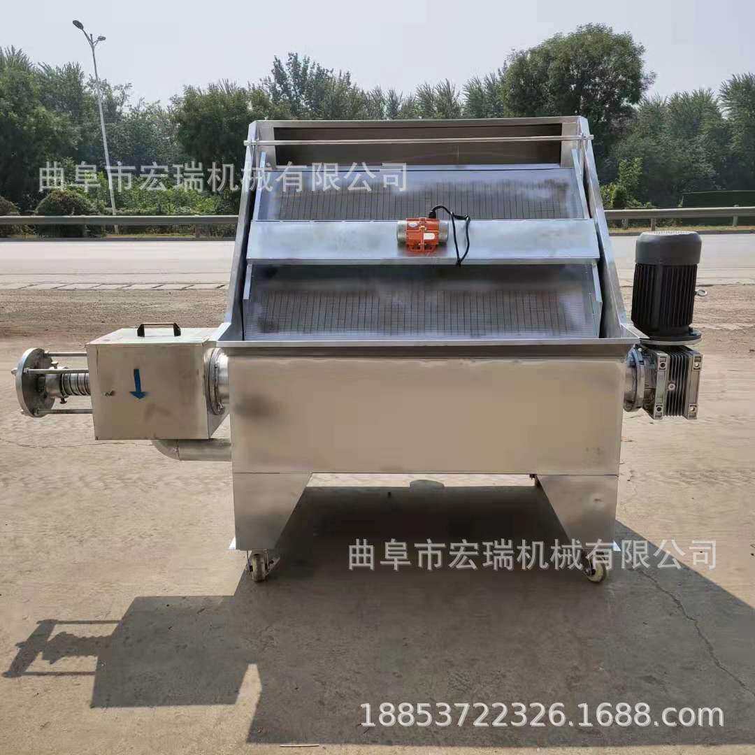 养殖场固液分离机牛粪猪粪鸡粪脱水干湿分离机畜禽粪便微滤机