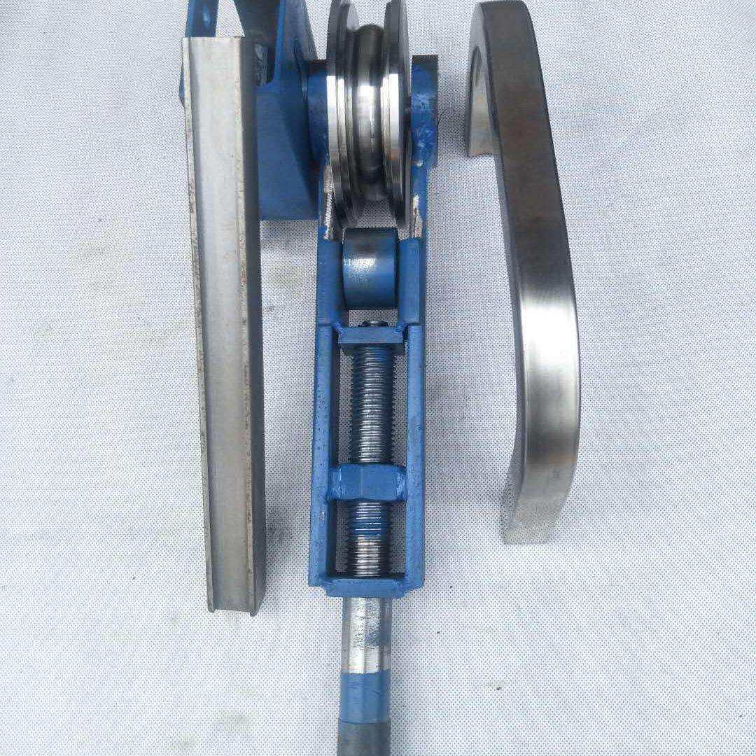 小型手动方管弯管器不锈钢方管扁铁25镀锌方管折弯机薄壁管弯圆机