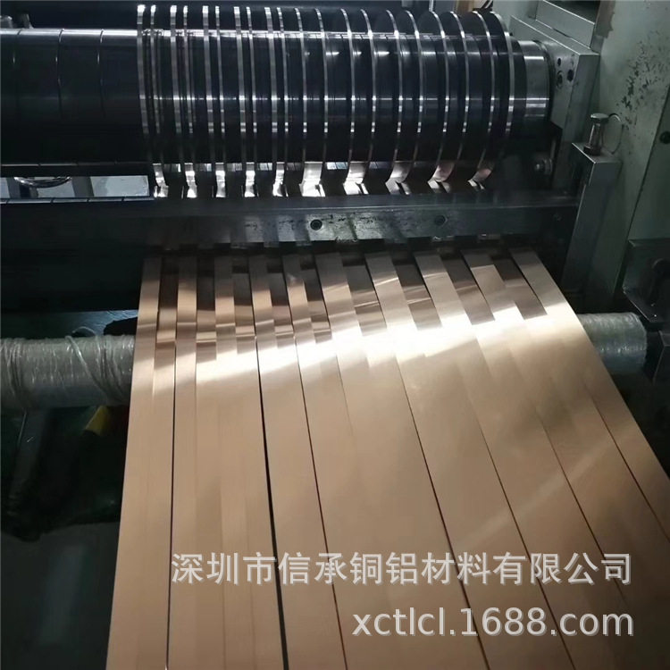 供应高耐磨C17200铍铜弹片真空热处理铍铜带美标铍青铜弹性好