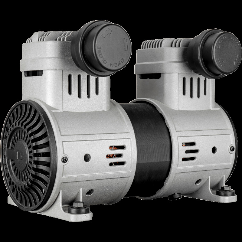 胜斯特无油空压机泵头小型气泵家用空气压缩机