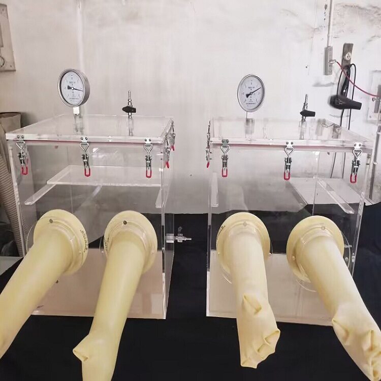 北京有机玻璃手套箱 实体厂家加工有机玻璃实验装置