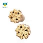 矿山螺纹柱齿球齿钻头 76mm t45 台车硬质合金顶锤钻头