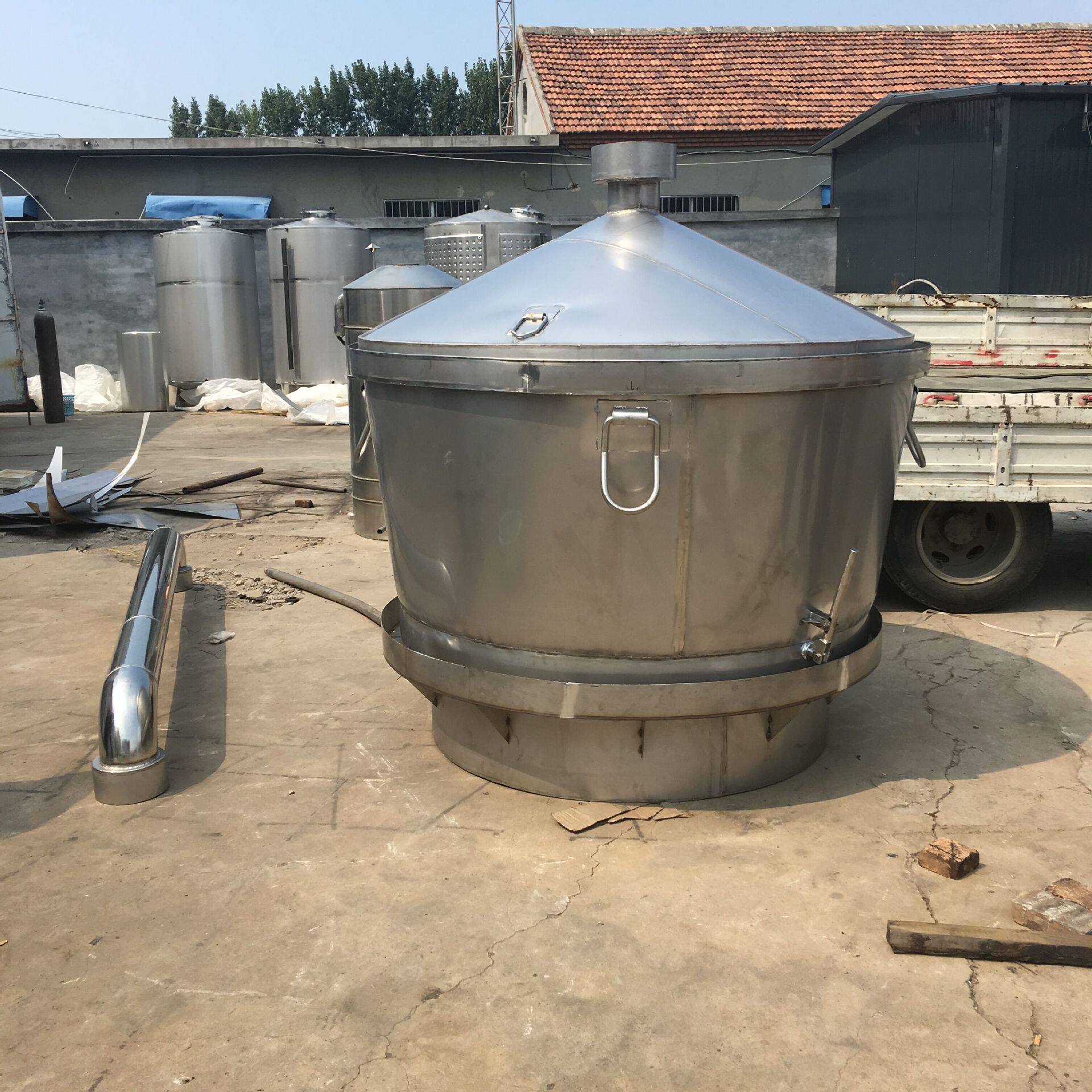 批发小型家用酿酒机 家用小型蒸酒设备36根管冷却器定做 报价